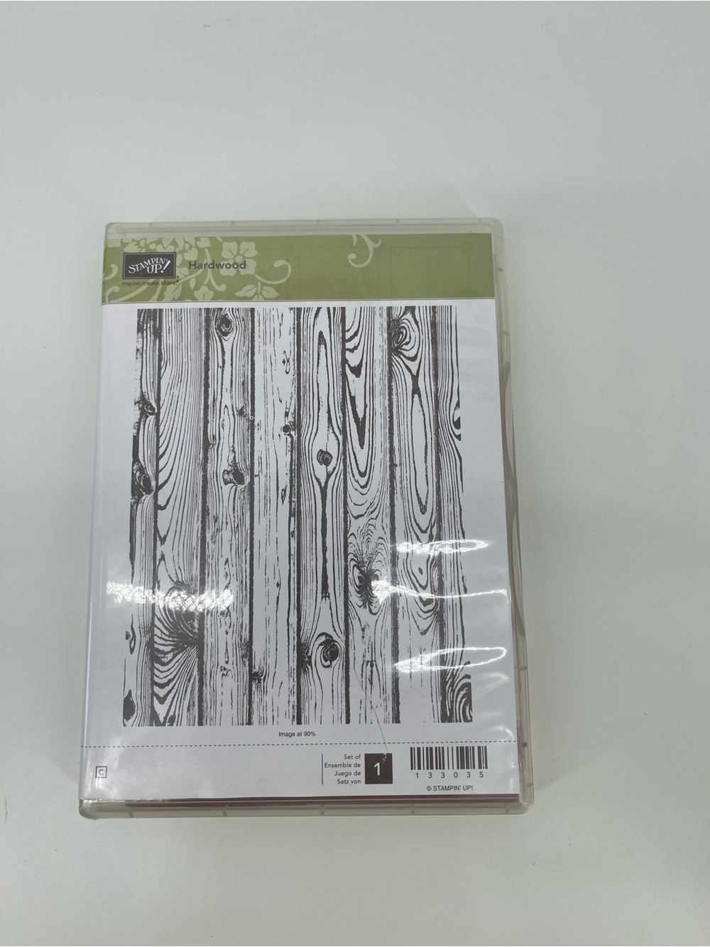 โญ๏ธStampin' Up! Hardwood Woodgrain Stamp